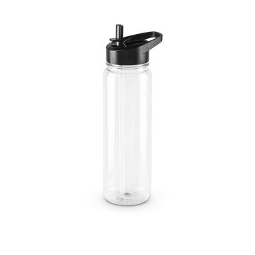 GILMORE. rPET sports bottle with glossy translucent finish 750 mL