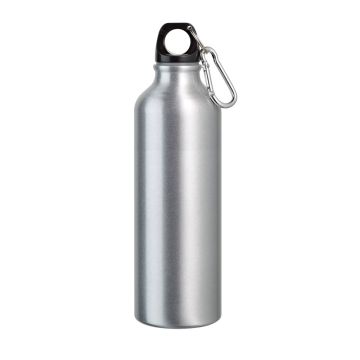 LANDSCAPE L. Aluminium sports bottle with carabiner 800 mL