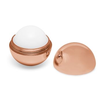 ALBA Round Ball Lip Balm With Metallic Finish