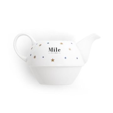 CHAMOMILE Porcelain Tea Set With Christmas Print