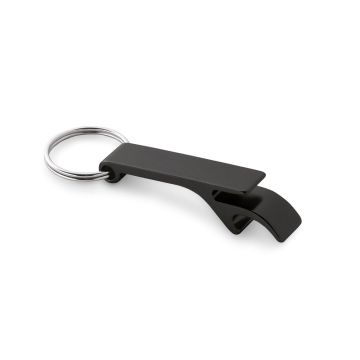 RE-BAITT. Recycled aluminium (100% rAL) keyring with capsule opener