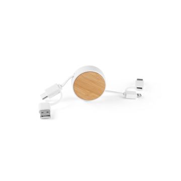RUBINS Promotional 5-in-1 Retractable Cable