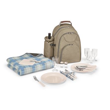 VILLA. Thermal picnic backpack in 600D, high-density recycled polyester