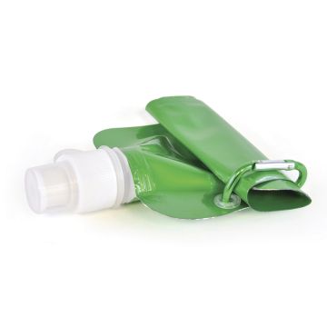 Fold Up 400ml Metallic Bottle