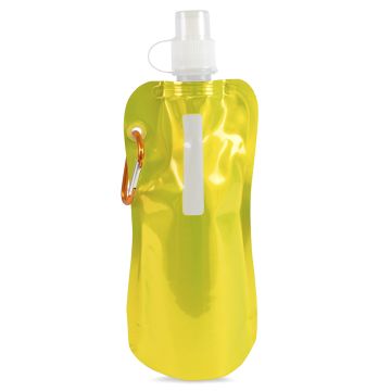 Fold Up 400ml Metallic Bottle