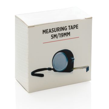Trade Measuring Tape Retractable 5m Black - 1 Bounce Creative Designs