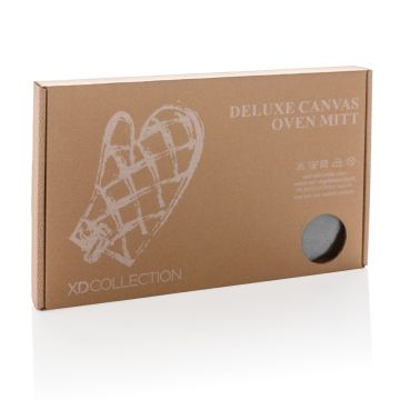 Deluxe Canvas Oven Glove Mitt - 1 Bounce Creative Designs