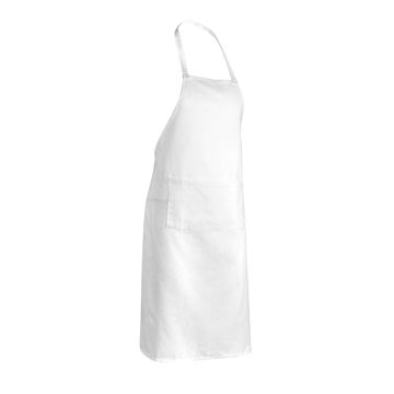 Impact AWARE Recycled cotton apron 180gr White - 1 Bounce Creative Designs