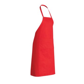Impact AWARE Recycled cotton apron 180gr Red - 1 Bounce Creative Designs
