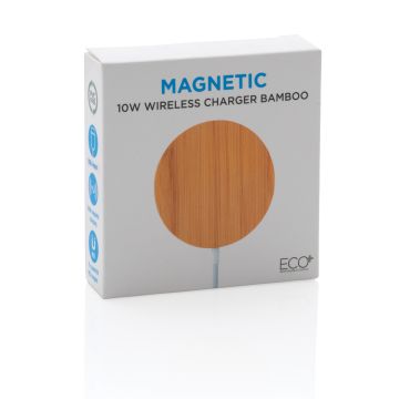Mag Safe Bamboo Wireless Charger Magnetic  Brown - 1 Bounce Creative Designs