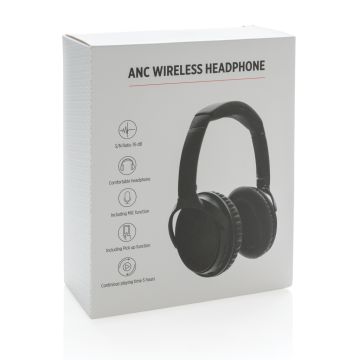 ANC Wireless Headphones Black - 2 Bounce Creative Designs