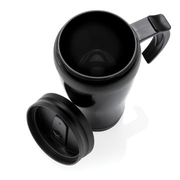 Stainless Steel Travel Mug With Handle - 1 Bounce Creative Designs