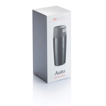 Auto leak proof tumbler Black - 1 Bounce Creative Designs