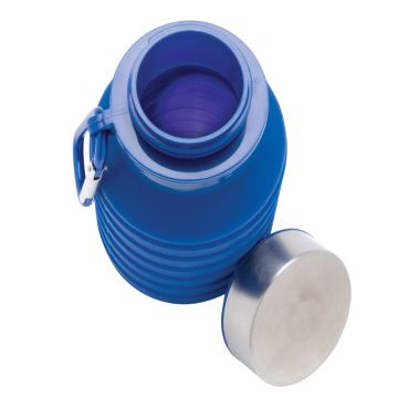 Collapsible Silicone Bottle With Leakproof Lid - 1 Bounce Creative Designs