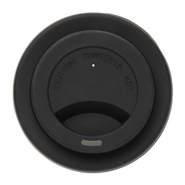 Reusable Coffee cup 270ml Black - 1 Bounce Creative Designs