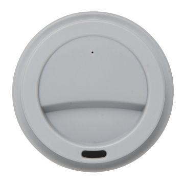 Reusable Coffee cup with screw lid 350ml Grey - 1 Bounce Creative Designs