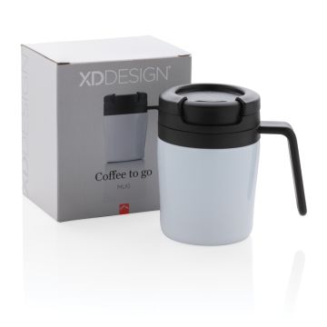 Coffee to go mug White - 1 Bounce Creative Designs