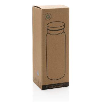 RCS Recycled stainless steel vacuum bottle 600ML Anthracite - 1 Bounce Creative Designs