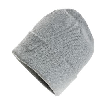 Impact Polylana beanie with AWARE tracer Grey - 1 Bounce Creative Designs