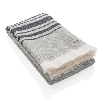 Ukiyo Yumiko AWARE Hammam Towel 100 x 180cm Black - 1 Bounce Creative Designs