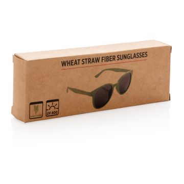 Wheat straw fibre sunglasses Green - 1 Bounce Creative Designs