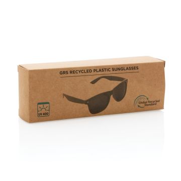 GRS recycled plastic sunglasses Anthracite - 1 Bounce Creative Designs