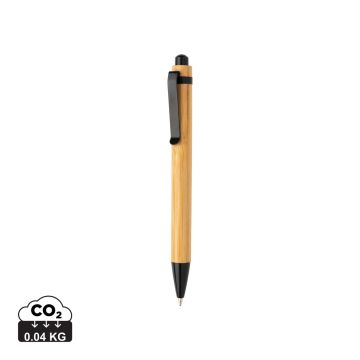 Bamboo pen Black - 1 Bounce Creative Designs