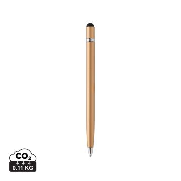 Simplistic metal pen Golden - 1 Bounce Creative Designs
