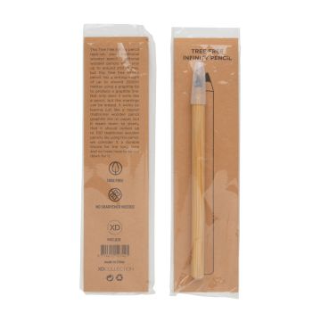 Eco Tree free Infinity Pencil Brown - 1 Bounce Creative Designs