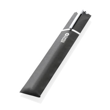 Swiss Peak Cedar RCS certified recycled aluminum pen
