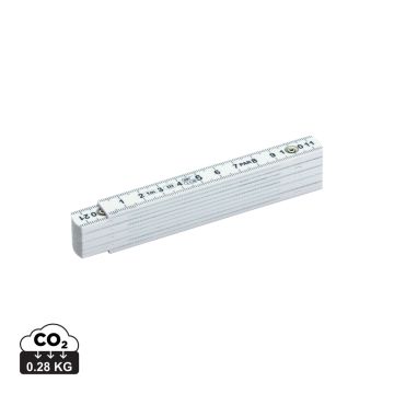 Fibreglass Folding Ruler 1M White - 1 Bounce Creative Designs
