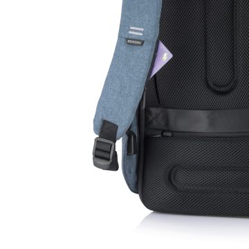 Bobby Hero Regular Antitheft backpack Blue - 1 Bounce Creative Designs