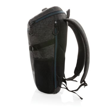 Easy access laptop backpack PVC free Black - 1 Bounce Creative Designs