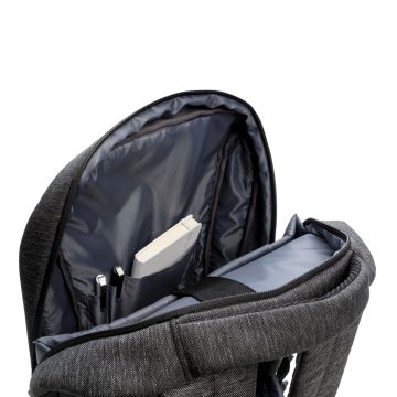 Laptop Backpack 900D PVC Free Black - 1 Bounce Creative Designs
