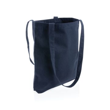 Impact AWARE Recycled cotton tote nav Recycled cotton tote Navy - 1 Bounce Creative Designs