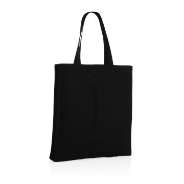Impact AWARE Recycled cotton tote wbottom 145g Black - 1 Bounce Creative Designs