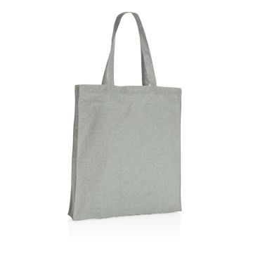 Impact AWARE Recycled cotton tote wbottom 145g Grey - 1 Bounce Creative Designs