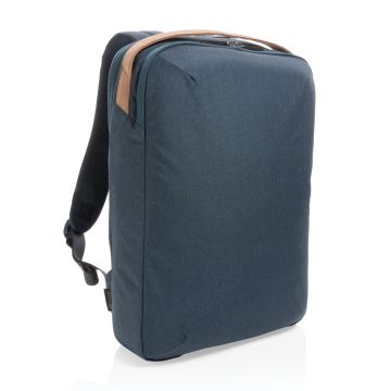 Impact AWARE 300D two tone deluxe 156 laptop backpack Navy - 1 Bounce Creative Designs