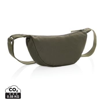 Promotional Crescent AWARE™ RPET Half Moon Sling Bag