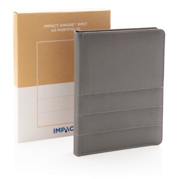 Impact AWARE RPET A5 notebook Anthracite - 1 Bounce Creative Designs