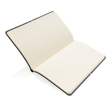 Modern deluxe softcover A5 notebook Black - 1 Bounce Creative Designs