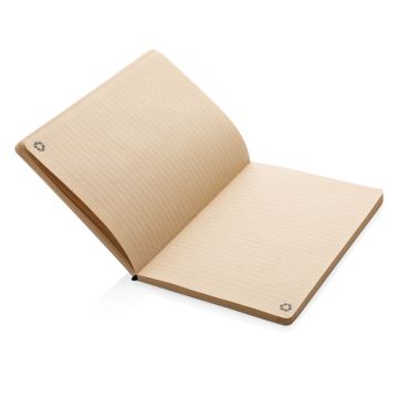 A5 cork  kraft notebook Black - 1 Bounce Creative Designs