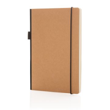 A5 FSC deluxe hardcover notebook Brown - 1 Bounce Creative Designs