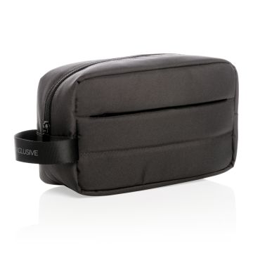 Impact AWARE RPET toiletry bag Black - 1 Bounce Creative Designs