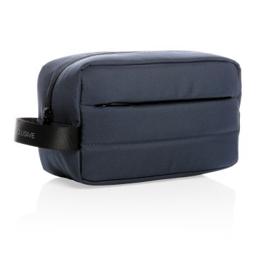Impact AWARE RPET toiletry bag Navy - 1 Bounce Creative Designs
