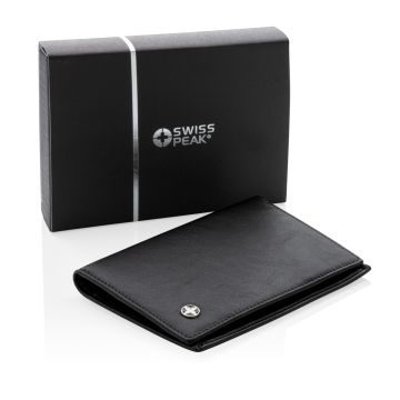 Swiss Peak RFID Anti Skimming Passport Holder Black - 2 Bounce Creative Designs