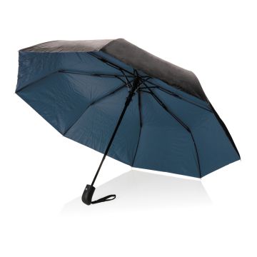 Eco Mini Umbrella Dual Colour Made From RPET Pongee Impact AWARE - 1 Bounce Creative Designs