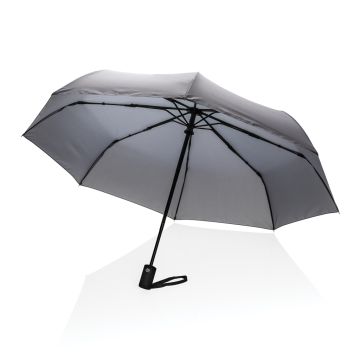 21 Impact AWARE RPET 190T auto openclose umbrella Anthracite - 1 Bounce Creative Designs