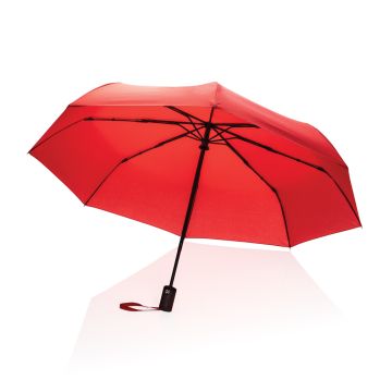 21 Impact AWARE RPET 190T auto openclose umbrella Red - 1 Bounce Creative Designs