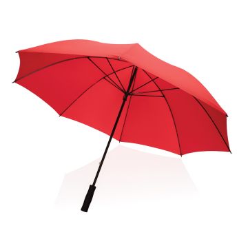 30 Impact AWARE RPET 190T Storm proof umbrella Red - 1 Bounce Creative Designs